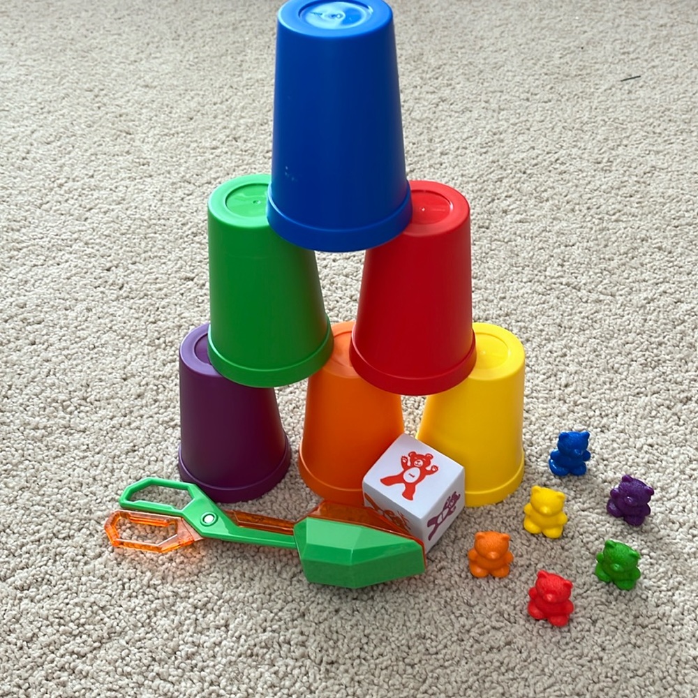 Skoolzy Bears/fun counting and stacking game